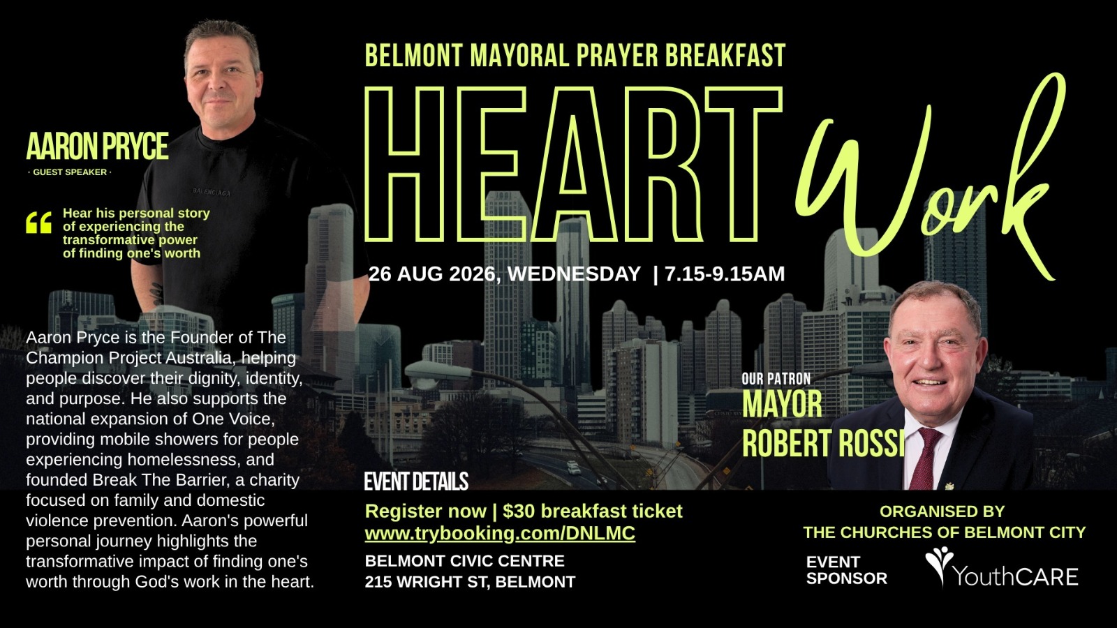 Belmont Mayoral Prayer Breakfast 2026